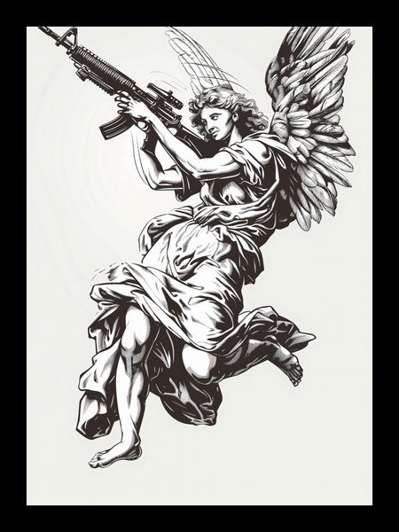 Plakat 13x18cm Anioł Wojny zdjęcie 2