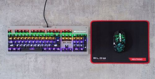 MYSZKA GAMINGOWA DLA GRACZY BEZPRZEWODOWA MYSZ OPTYCZNA LED RGB + PODKŁADKA na Arena.pl