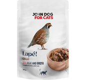 JOHN DOG Lapé PRZEPIÓRKA Monobiałkowa mokra karma dla kota saszetka 100g