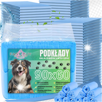 MATY PODKŁADY DLA PSA JEDNORAZOWE CHŁONNE| 60x90 100 sztuk
