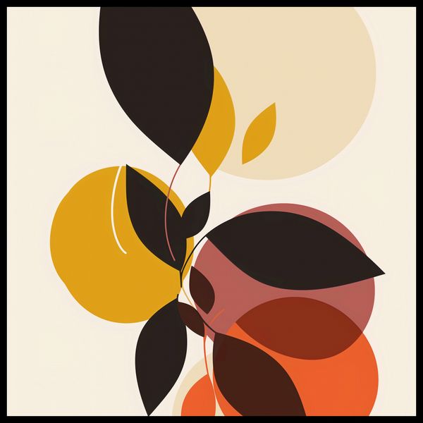 Plakat 60x60cm Brzask Złota zdjęcie 2