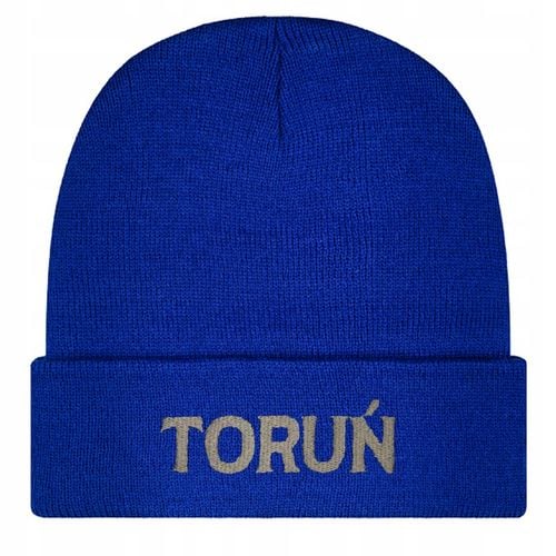 Czapka zimowa beanie z własnym haftem napisem personalizacja 26 kolorów na Arena.pl