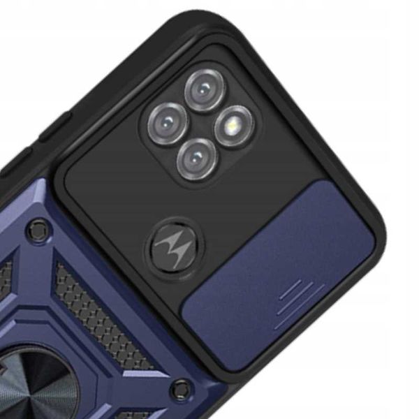 Spacecase Camring Moto G9 Power Blue zdjęcie 4