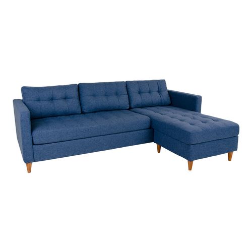 Niebieski sofa narożna  Marino na Arena.pl