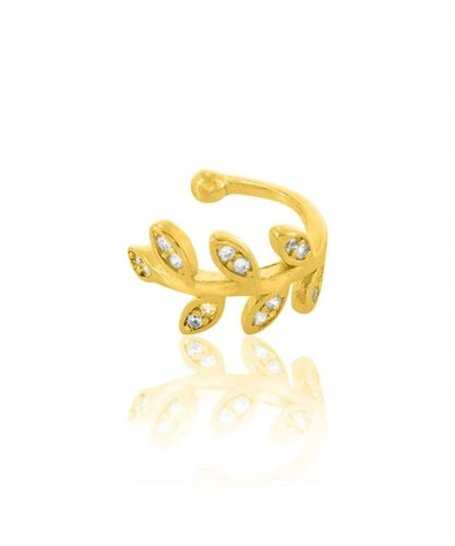 Mankiet do ucha Olive Tree ze srebra próby 925 pokrytego 14-karatowym na Arena.pl