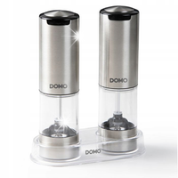 DOMO DO3102 Elektroniczny młynek do soli i pieprzu, 95 ML , USB-C