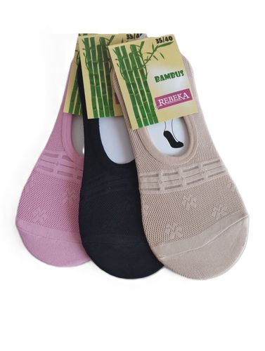 MOKASYNY BAMBUSOWE 1014 35-40 czarny na Arena.pl