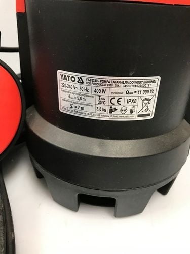 POMPA ZATAPIALNA 400W YATO na Arena.pl