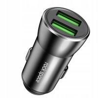 Ładowarka samochodowa USB Rock 1200 mA