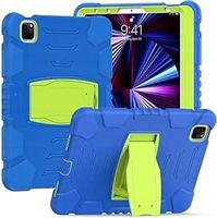 Etui Samsung Tab A 8.0 T290 T295 Pancerne dla Dzieci Stojak Niebieskie