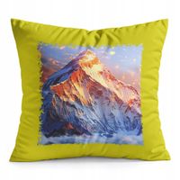 PODUSZKA ŻÓŁTA PREZENT - MT EVEREST PIĘKNE WIDOKI KRAJOBRAZ