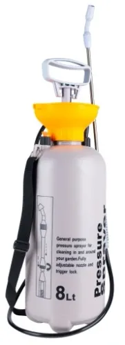 OPRYSKIWACZ OGRODOWY CIŚNIENIOWY RĘCZNY DŁUGA LANCA 8L SPRYSKIWACZ na Arena.pl