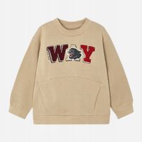 Mayoral bluza dziecięca bawełna brązowy rozmiar 98