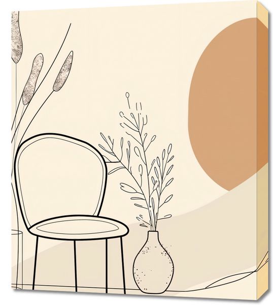 Obraz 60x70cm Kącik Spokoju zdjęcie 1