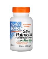 DOCTOR'S BEST Saw Palmetto Berries - Palma Sabalowa -  (180 kaps.)