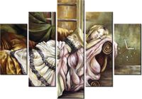 105CM 150CM ZEGAR 5 ELEM UCIECZKA MARZENIA DRUK OBRAZ