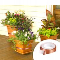 TAŚMA MIEDZIANA NA ŚLIMAKI ODSTRASZACZ ŚLIMAKÓW BARIERA 15mm 20 METRÓW