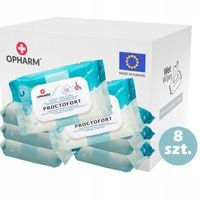 Nawilżany papier toaletowy Opharm Proctofort 8x52 szt.