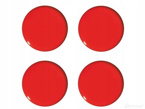 magnesy do tablic 40mm/4 czerwone 5408 na Arena.pl