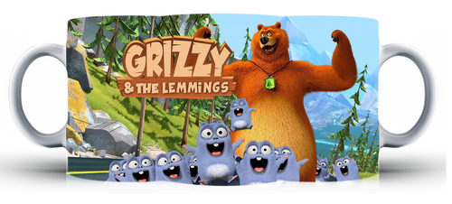 Kubek ceramiczny Grizzy i Lemingi na Arena.pl