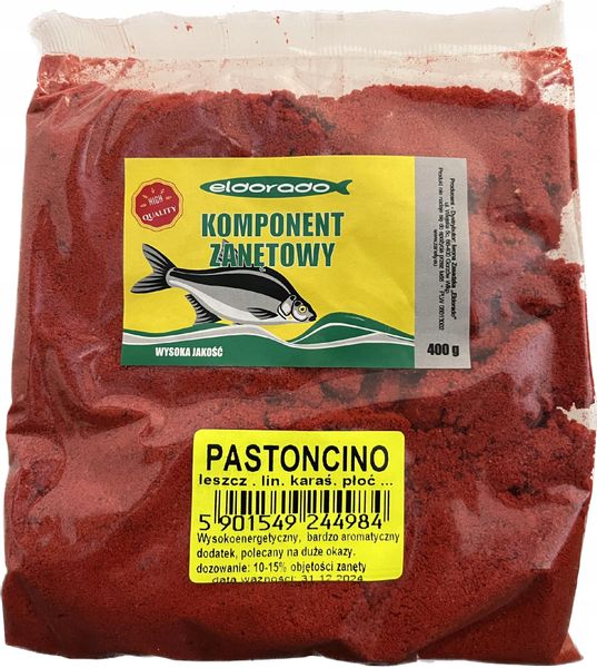 Zanęta komponent Pastoncino czerwone 400g zdjęcie 1