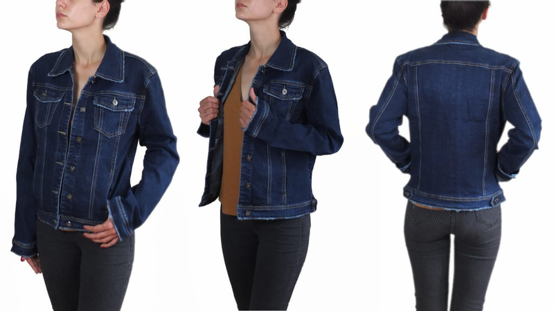 Katana Jeansowa kurtka damska L zdjęcie 1