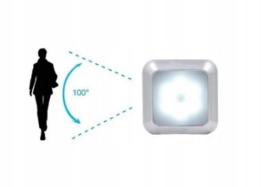 LAMPKA LAMPA LED NA BATERIE CZUJNIK RUCHU CZUJNIK ZMIERZCHU 6LED FHBABYLAND na Arena.pl