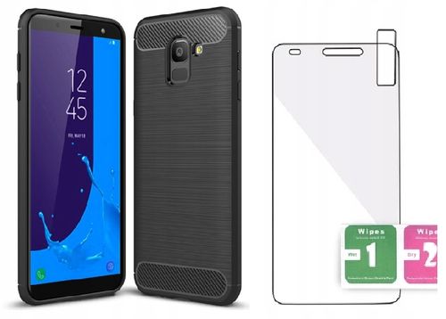 Tpucarbon Etui Case Do Galaxy J6 2018 + Szkło na Arena.pl