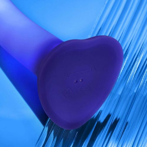 Glow-Led Dildo Purple - M na Arena.pl