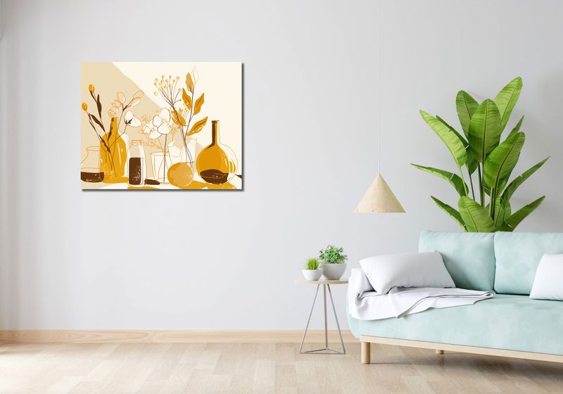 Obraz 90x70cm Słoneczny Odcień zdjęcie 2