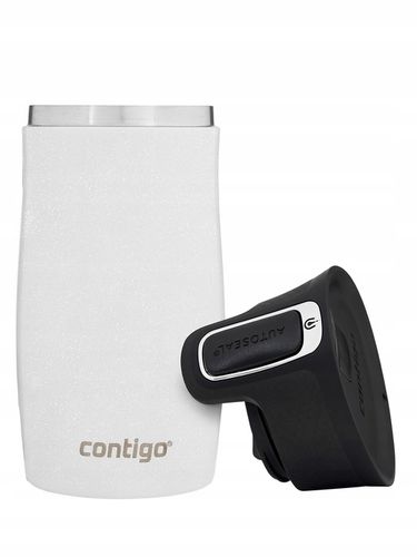 Kubek termiczny Contigo West Loop Mini 300ml - Biały metalik na Arena.pl