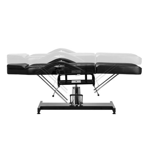 Fotel kosmetyczny hydrauliczny Basic 210 czarny na Arena.pl