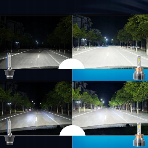 ŻARNIKI LED D4S D4R XSTORM P&P CANBUS 25000LM 70W na Arena.pl