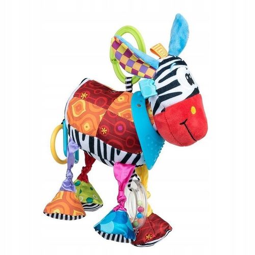 Zawieszka do wózka sensoryczna kontrastowa grzechotka Osioł Dave Dumel na Arena.pl