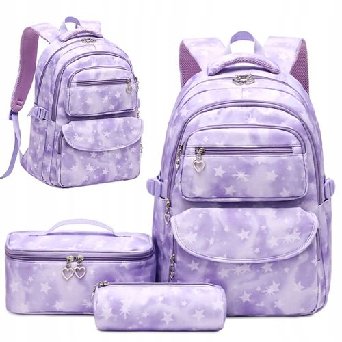 PLECAK SZKOLNY TORNISTER TOREBKA PIÓRNIK ZESTAW MŁODZIEŻOWY POJEMNY na Arena.pl