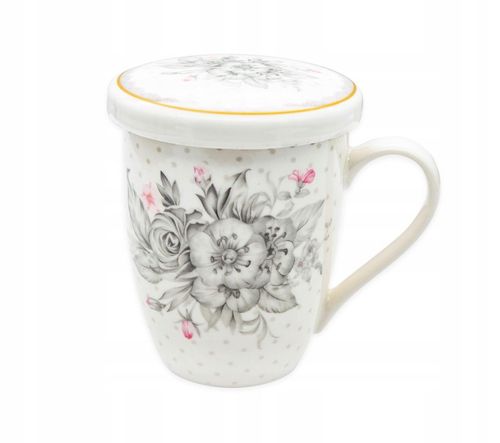 kubek z zaparzaczem i pokrywką 340 ml BL-18-021 na Arena.pl