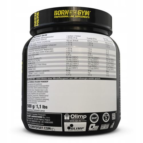 OLIMP CREATINE XPLODE 500g+GLUTAMINE XPLODE 500g na Arena.pl