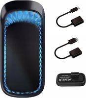 Przejściówka samochodowa adapter z przewodowego na bezprzewodowy Carplay.