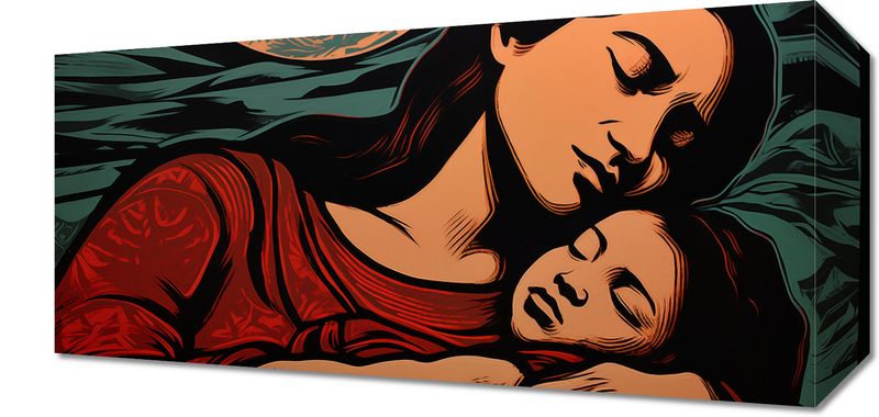 Obraz 40x20cm Matczyne Więzi zdjęcie 1