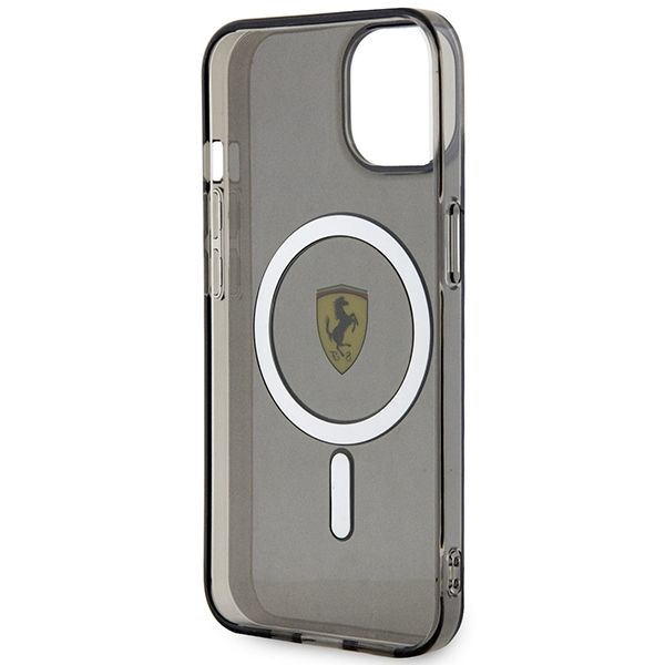 Etui Ferrari do iPhone 15, iPhone 14, iPhone 13, Czarny MagSafe zdjęcie 7