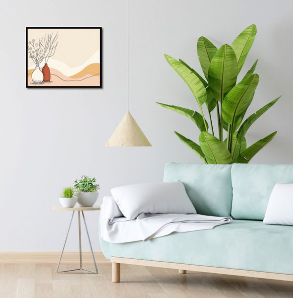 Plakat 50x40cm Stylowe Beże zdjęcie 4
