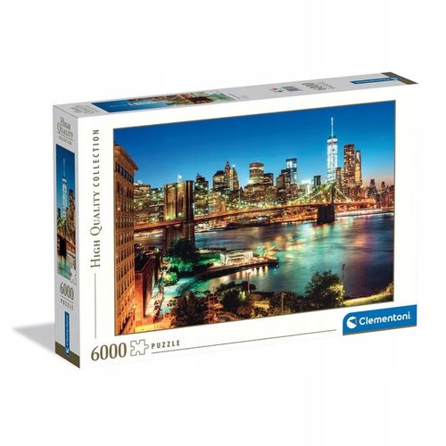 Puzzle 6000 HQ Brooklyn Bridge Lights na Arena.pl
