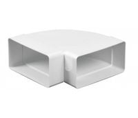 kolano poziome płaskie (55x110) 90' - a-kp55-24/90