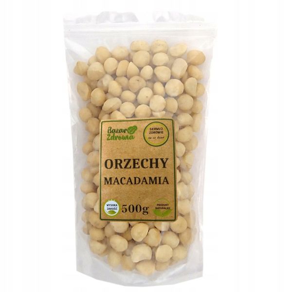 ORZECHY MAKADAMIA ŁUSKANE MACADAMIA 500g zdjęcie 1