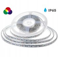 Taśma LED RGB SMD IP65 5mb 10,8W/54W 12V VT-5050 60/300