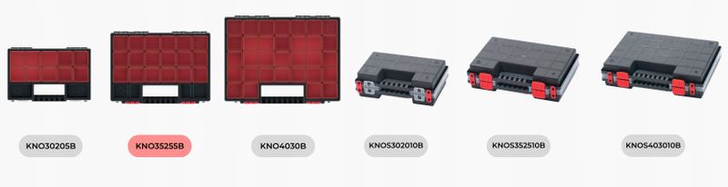 Organizer narzędziowy, warsztatowy KNO35255B, Wymiary 24.9x34.4x5 cm, Prosperplast zdjęcie 10