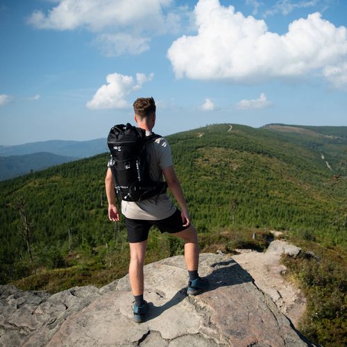 Plecak turystyczny czarny Kjolen NC1938 40L Nils Camp na Arena.pl