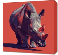 Obraz 50x50cm Marszujący Gigant