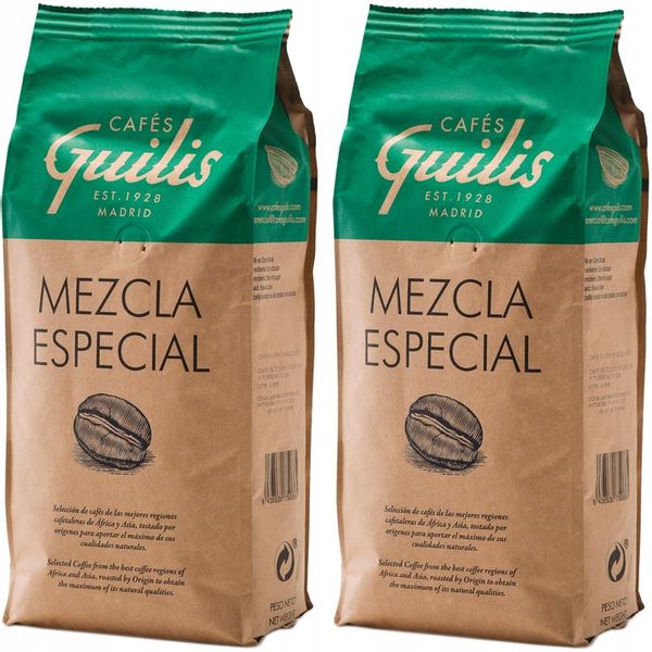 Kawa ziarnista Do ekspresu 2x1kg MEZCLA ESPECIAL z palarni Cafes Guilis zdjęcie 1