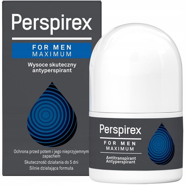 PERSPIREX MEN MAXIMUM ROLL-ON 20ML zdjęcie 2